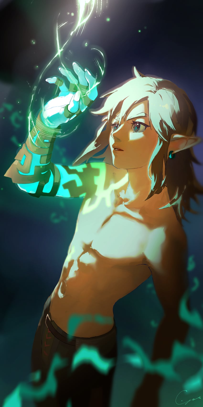 link (the legend of zelda and 1 more) drawn by yos_(72112764)