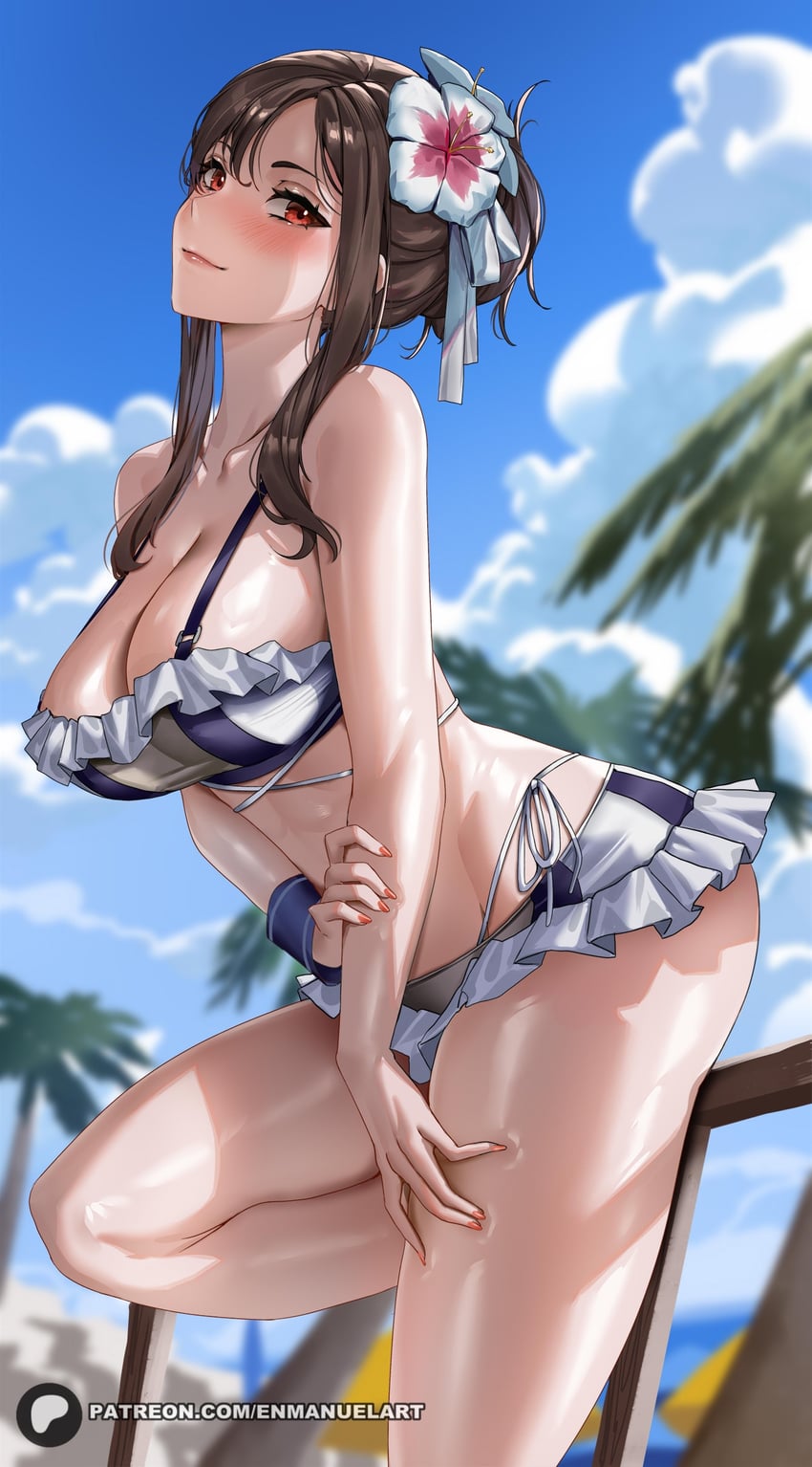 tifa lockhart (final fantasy and 3 more) drawn by enma_(enmanuelart)