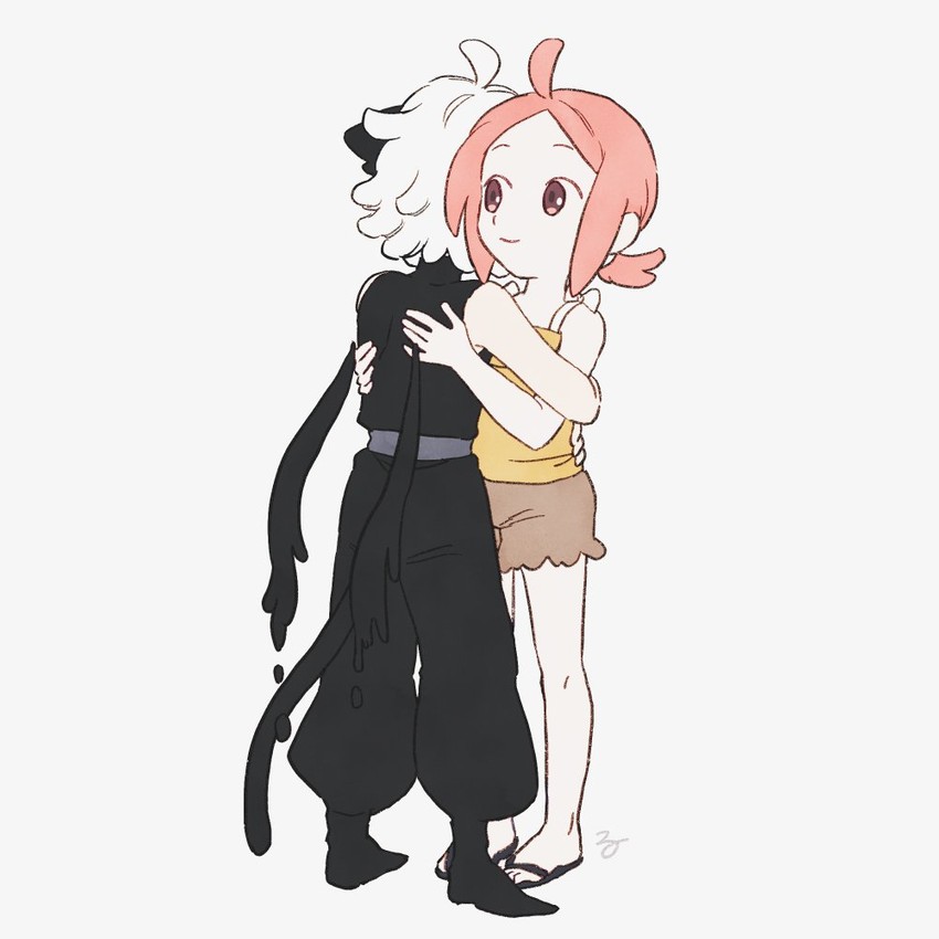 luo xiaohei and luo xiaobai (luo xiaohei zhanji) drawn by rumae_lxh