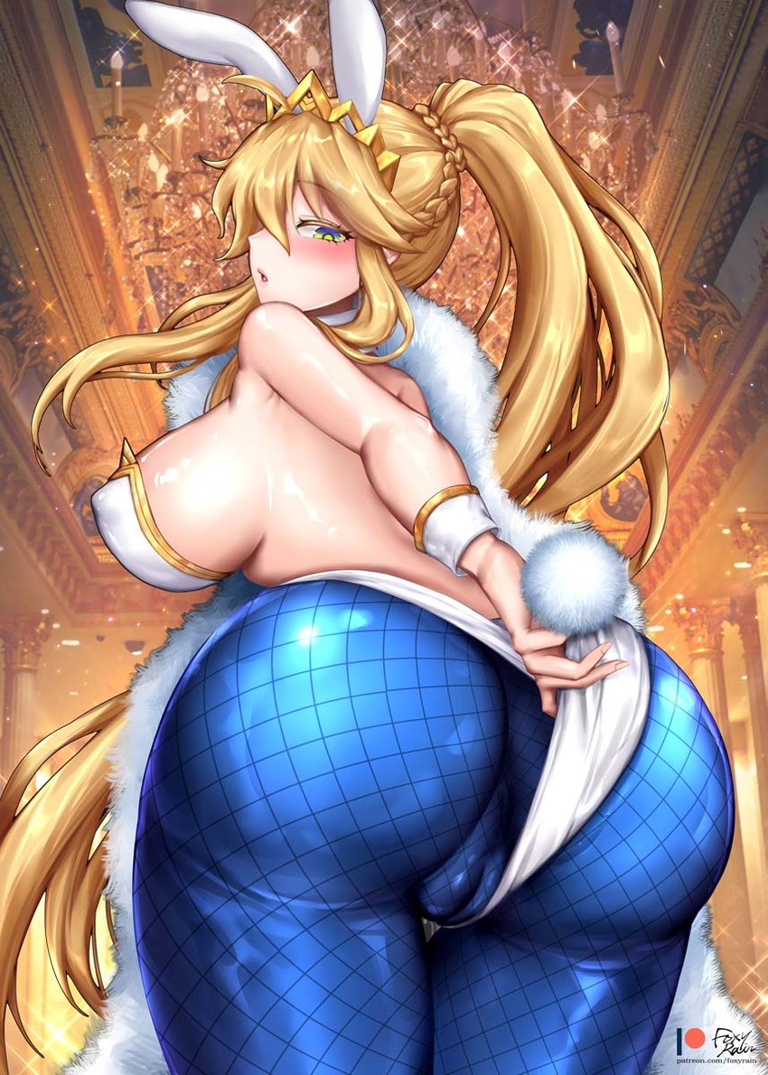 artoria pendragon (fate and 1 more) drawn by foxyreine
