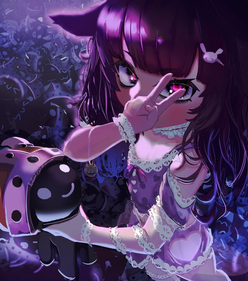 fallenshadow (indie virtual youtuber) drawn by nailwind