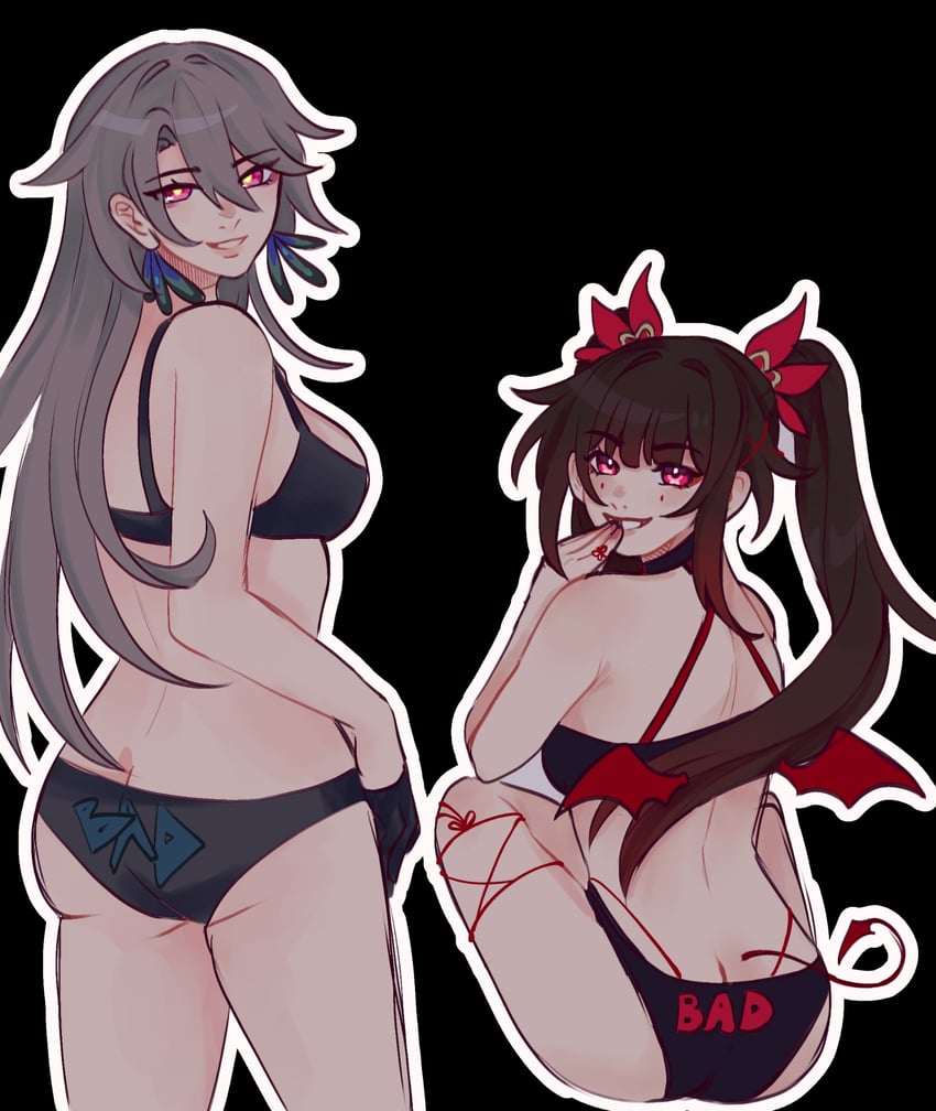 sparkle and vita (honkai and 1 more) drawn by yeliomiiiiii