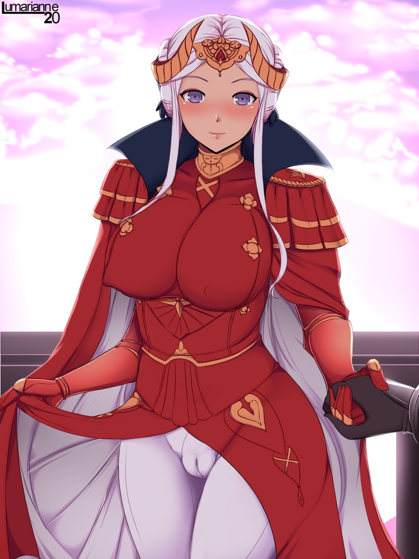 edelgard von hresvelg (fire emblem and 1 more) drawn by lumarianne20