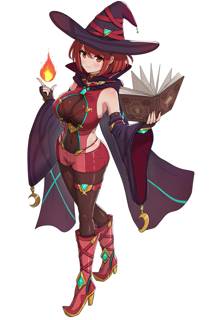 pyra (xenoblade chronicles and 1 more) drawn by gonzarez