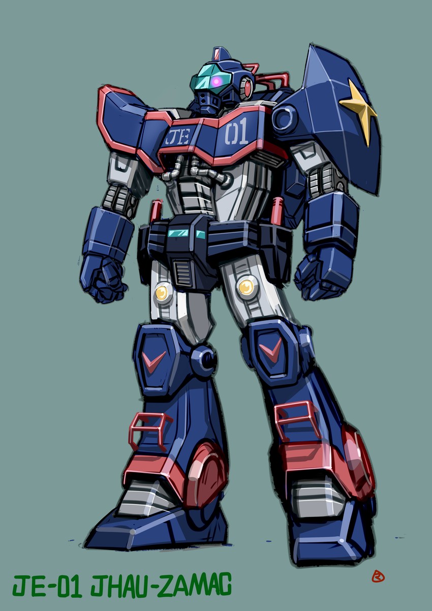je-01 jhau zamac (original and 1 more) drawn by mercy_rabbit