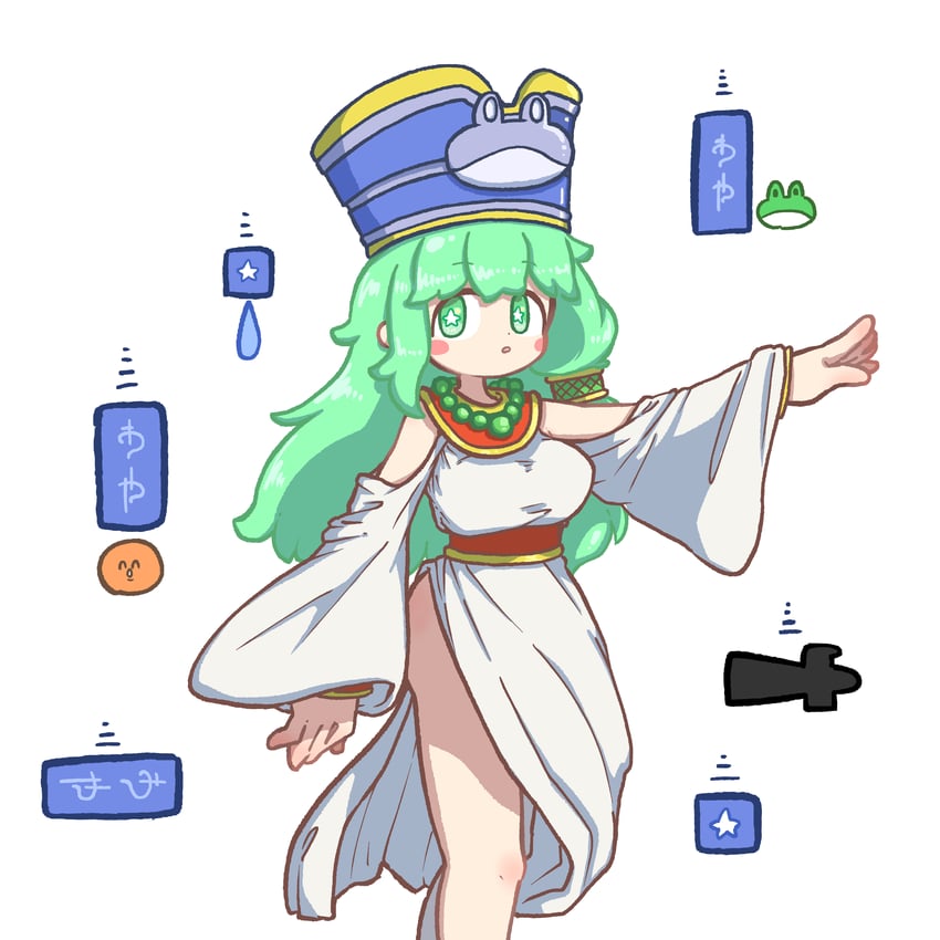 kochiya sanae and oko (touhou and 1 more) drawn by muimui_(4242564muimui)