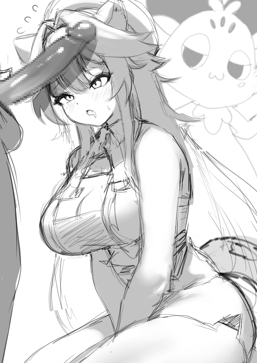 raora panthera and chattino (hololive and 1 more) drawn by redi_(rasec_asdjh)