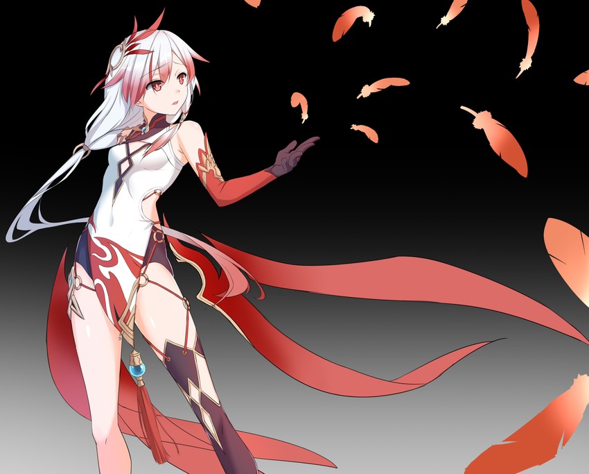fu hua (honkai and 1 more) drawn by yinyu_(yinyu1999)
