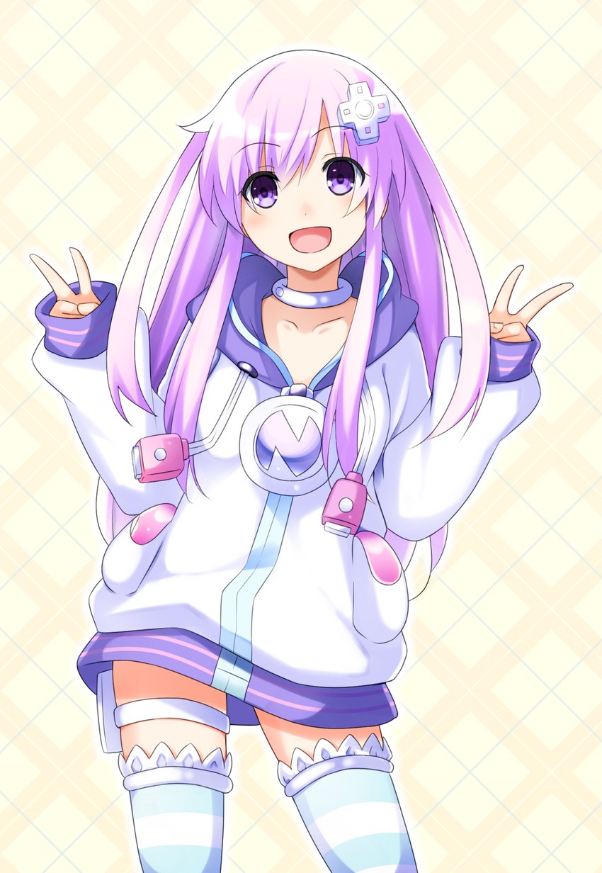 neptune and nepgear (neptune) drawn by doria_(p_f_dolia)