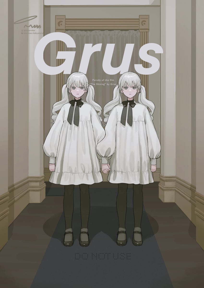 grady sisters and grus (vrchat and 1 more) drawn by frozenstar