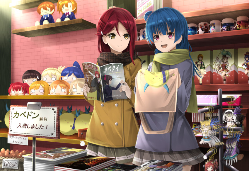 nishikino maki, tojo nozomi, yazawa nico, ayase eli, watanabe you, and 12 more (love live! and 3 more) drawn by orein