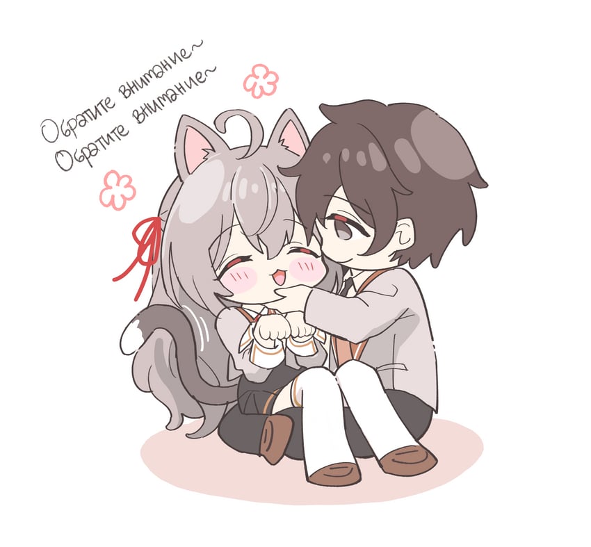 alisa mikhailovna kujou and kuze masachika (tokidoki bosotto roshia-go de dereru tonari no alya-san) drawn by elocca