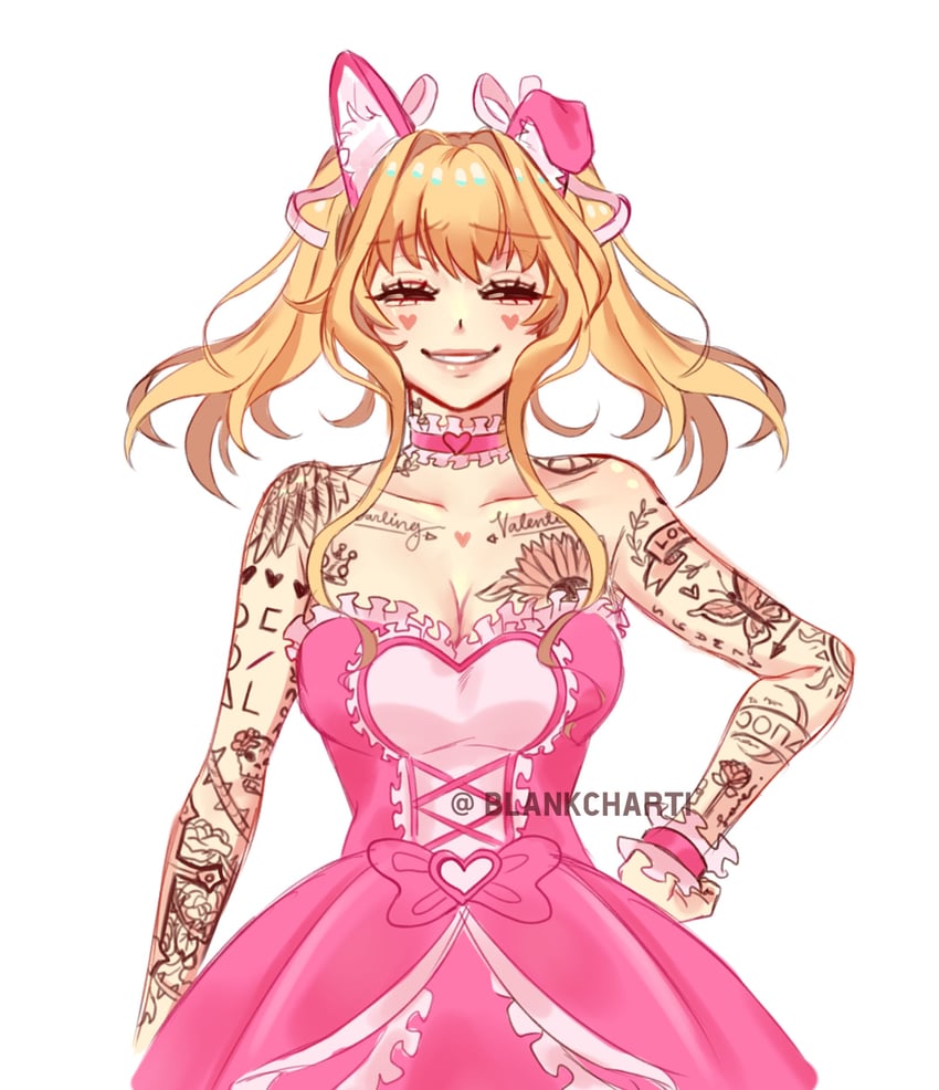 darling valentina (roblox and 1 more) drawn by blankcharti