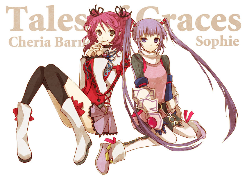 sophie and cheria barnes (tales of and 1 more) drawn by buzz_(moi)
