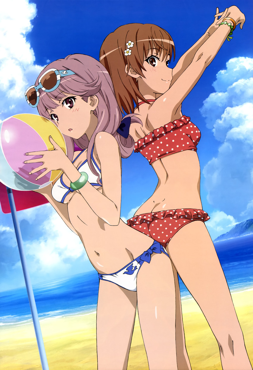 misaka mikoto and meigo arisa (toaru majutsu no index and 2 more) drawn by tarou2