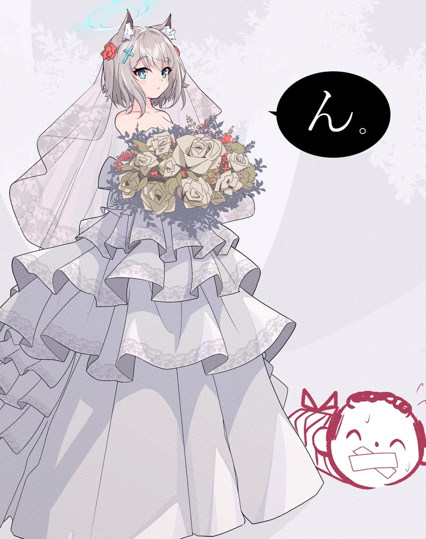sensei, doodle sensei, and shiroko (blue archive) drawn by rigid_fouling