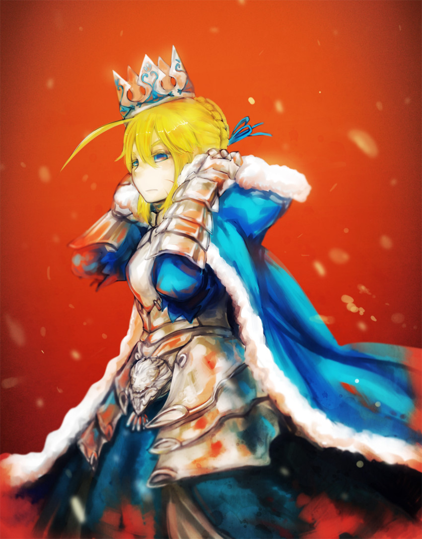 artoria pendragon and saber (fate and 1 more) drawn by mimit