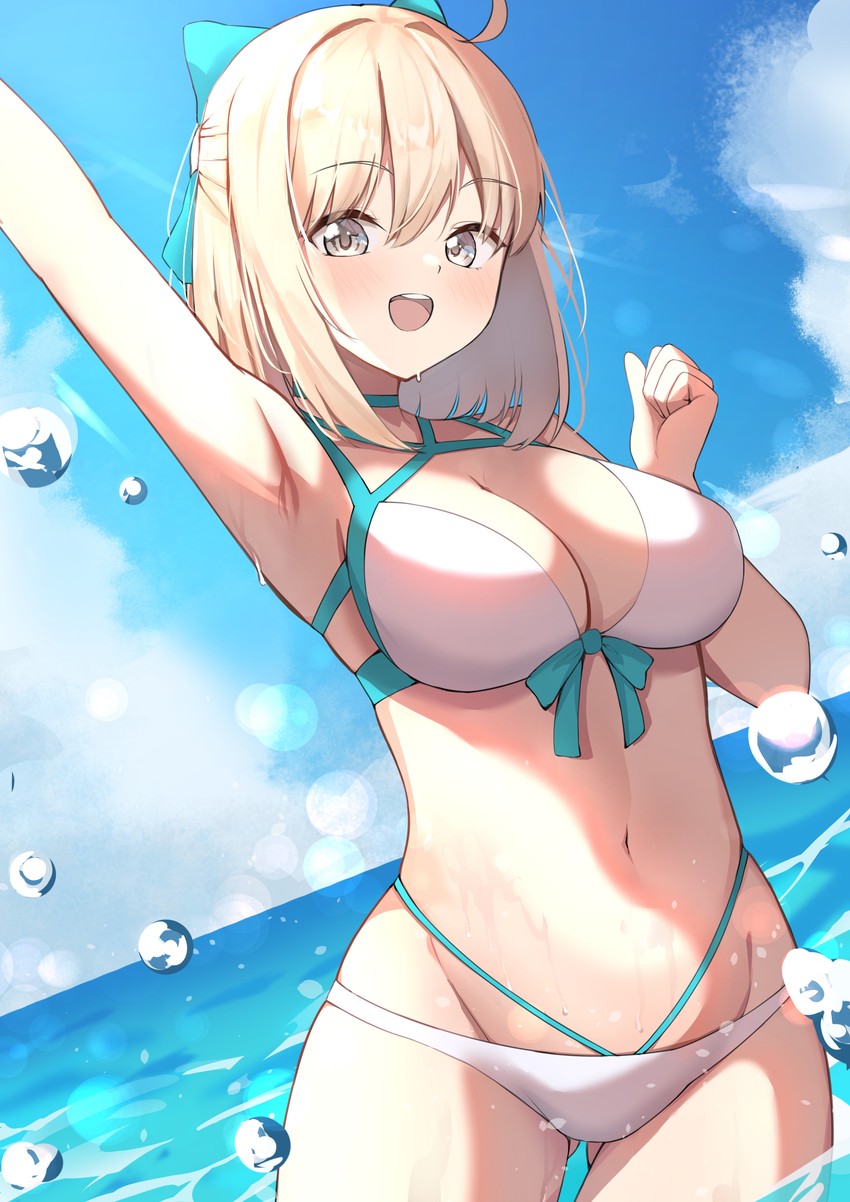 okita souji and okita j. souji (fate and 1 more) drawn by asashin_(asn)