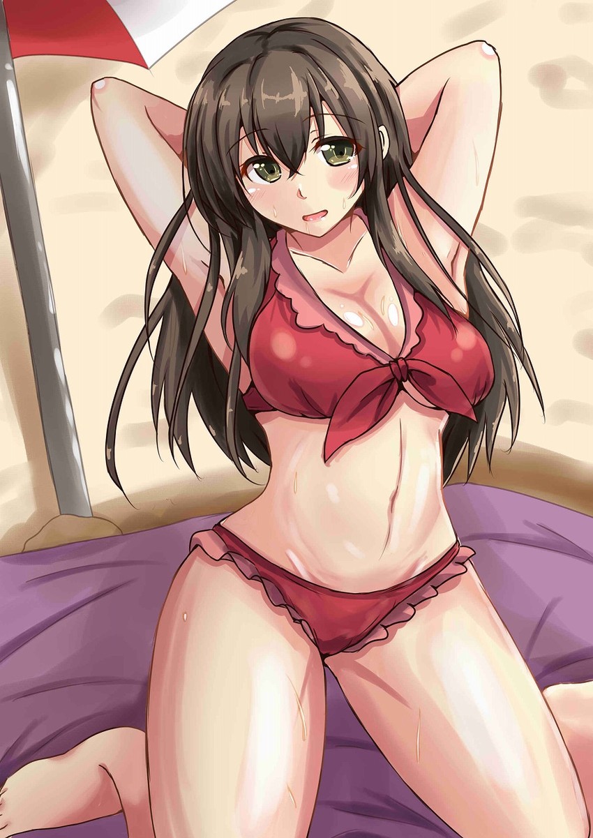 akagi (kantai collection) drawn by chan_(akuty_ikkot)