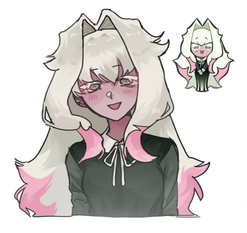 white ghost cookie (cookie run and 1 more) drawn by ektlgoqhwl