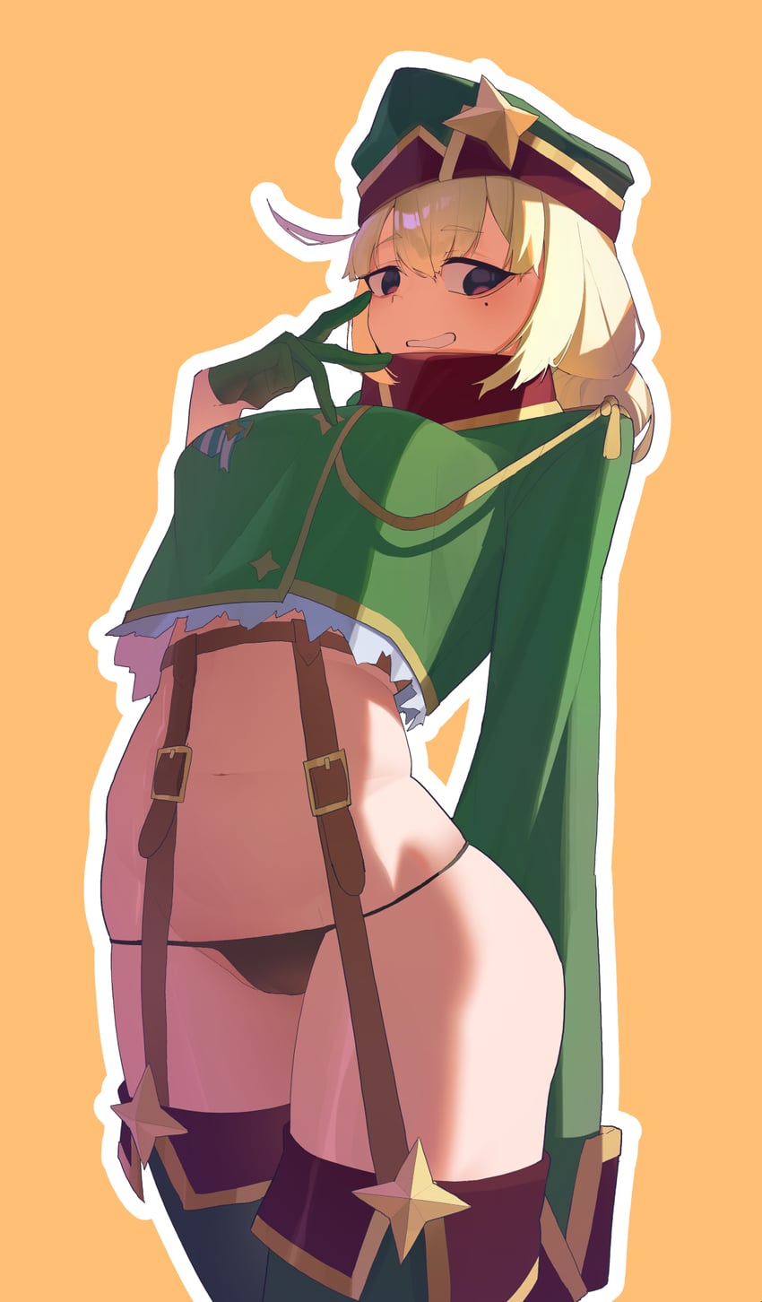 araga kiwi and leoparde (mahou shoujo ni akogarete) drawn by hakhpu
