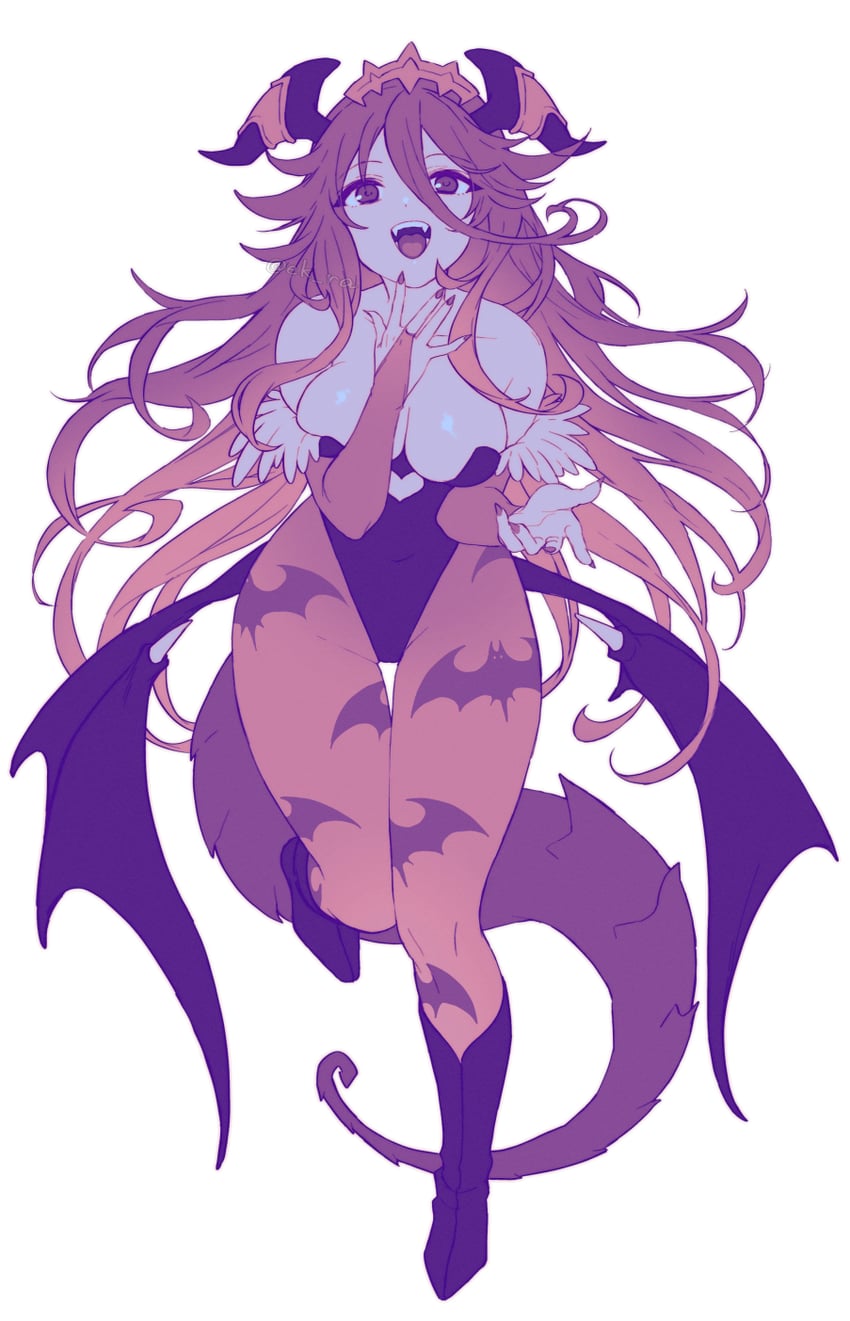 morrigan aensland and mym (darkstalkers and 1 more) drawn by ekra