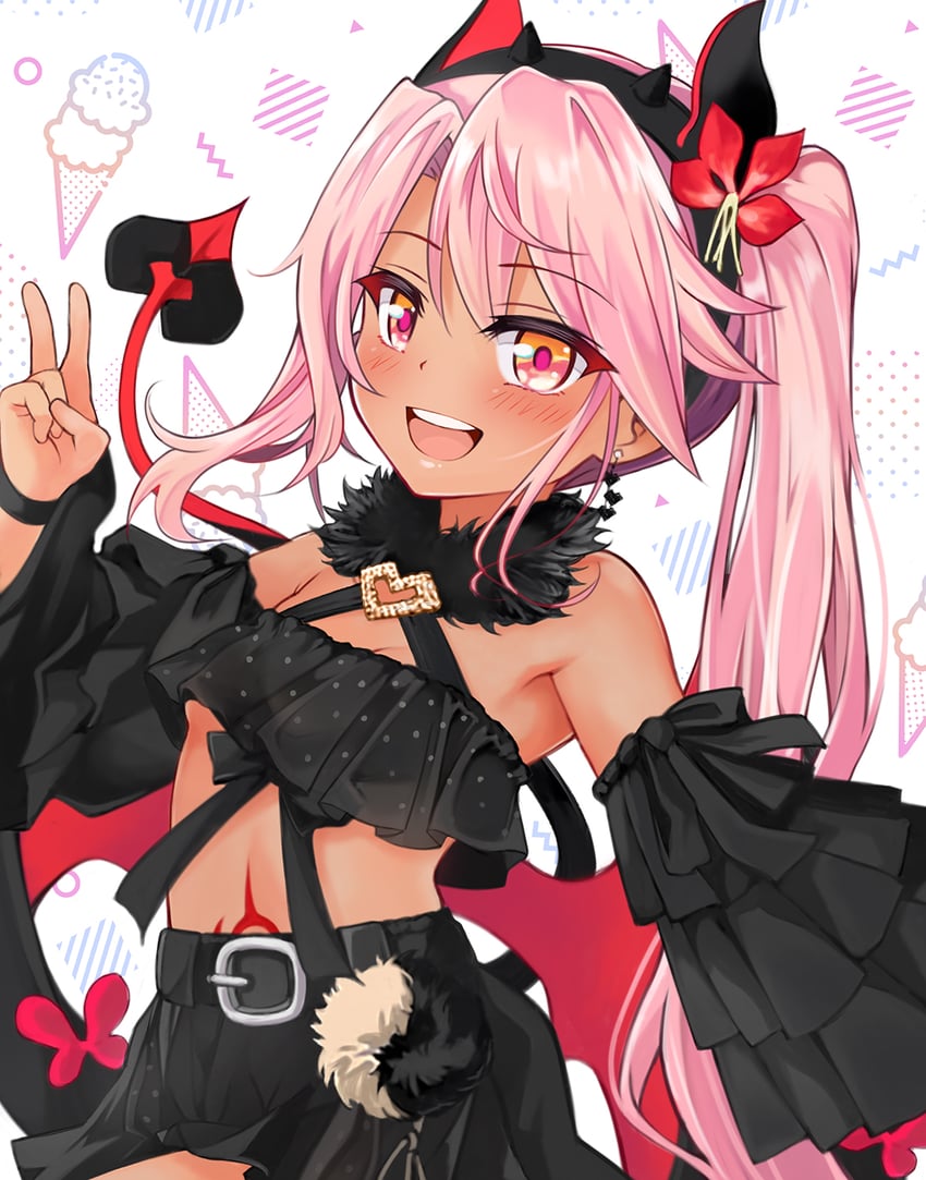 chloe von einzbern (fate and 1 more) drawn by mochi_(k620803n)