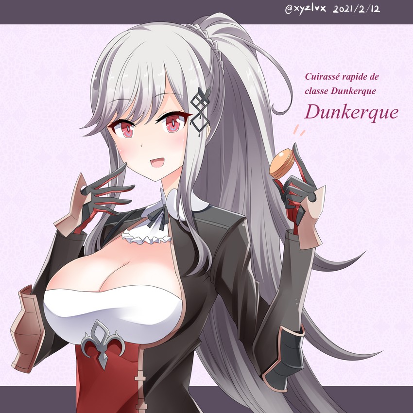 dunkerque (azur lane and 1 more) drawn by hebitsukai-san