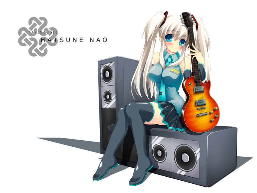 hatsune miku and nao (vocaloid and 1 more) drawn by umitsubame