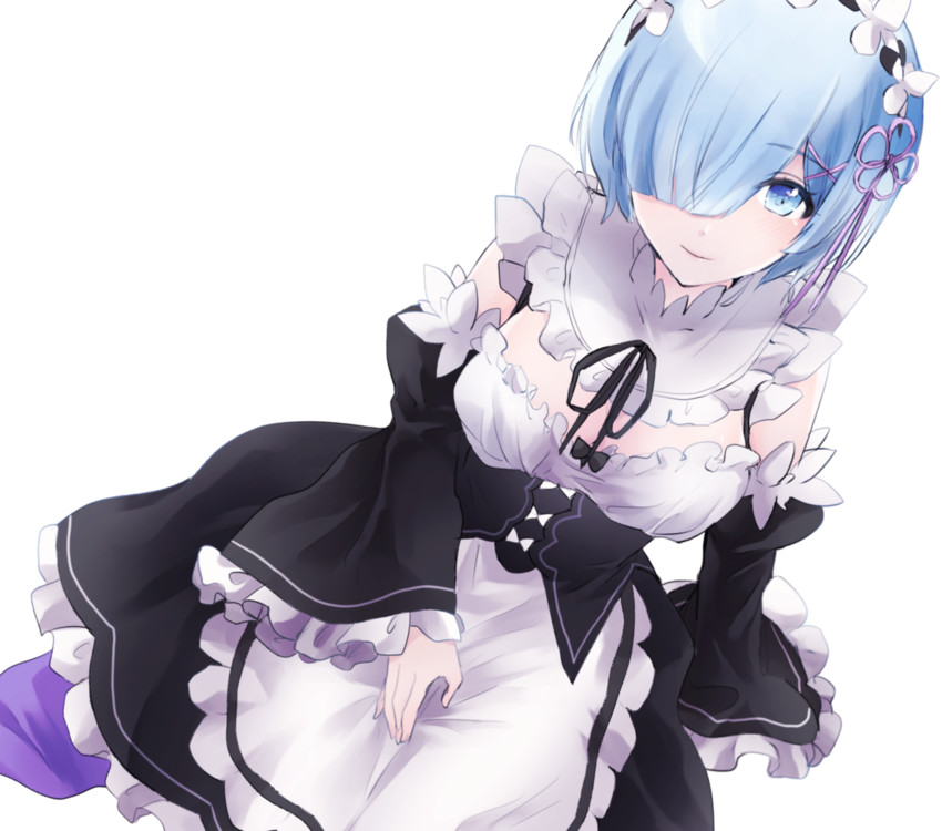 rem (re:zero kara hajimeru isekai seikatsu) drawn by pralire