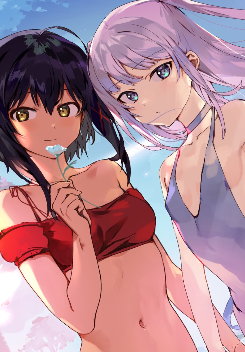 sara and lily drawn by konbu_wakame