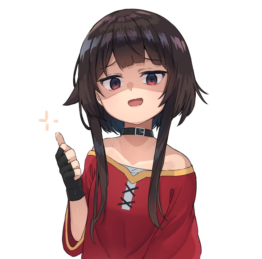 megumin (kono subarashii sekai ni shukufuku wo!) drawn by ranf