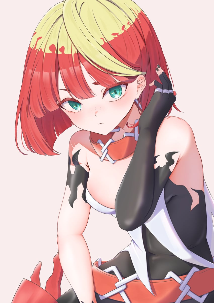 mela (pokemon and 1 more) drawn by mochitaro_(mothitaroo)