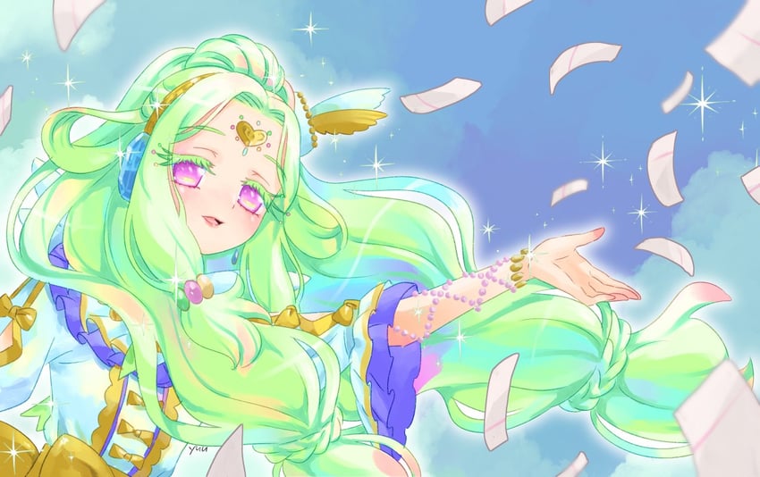 jewlie (pretty series and 1 more) drawn by yu_(prpyuu)