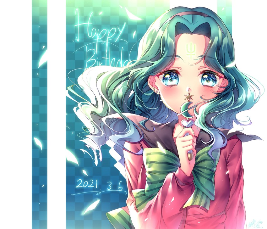 kaiou michiru (bishoujo senshi sailor moon and 1 more) drawn by touki_matsuri