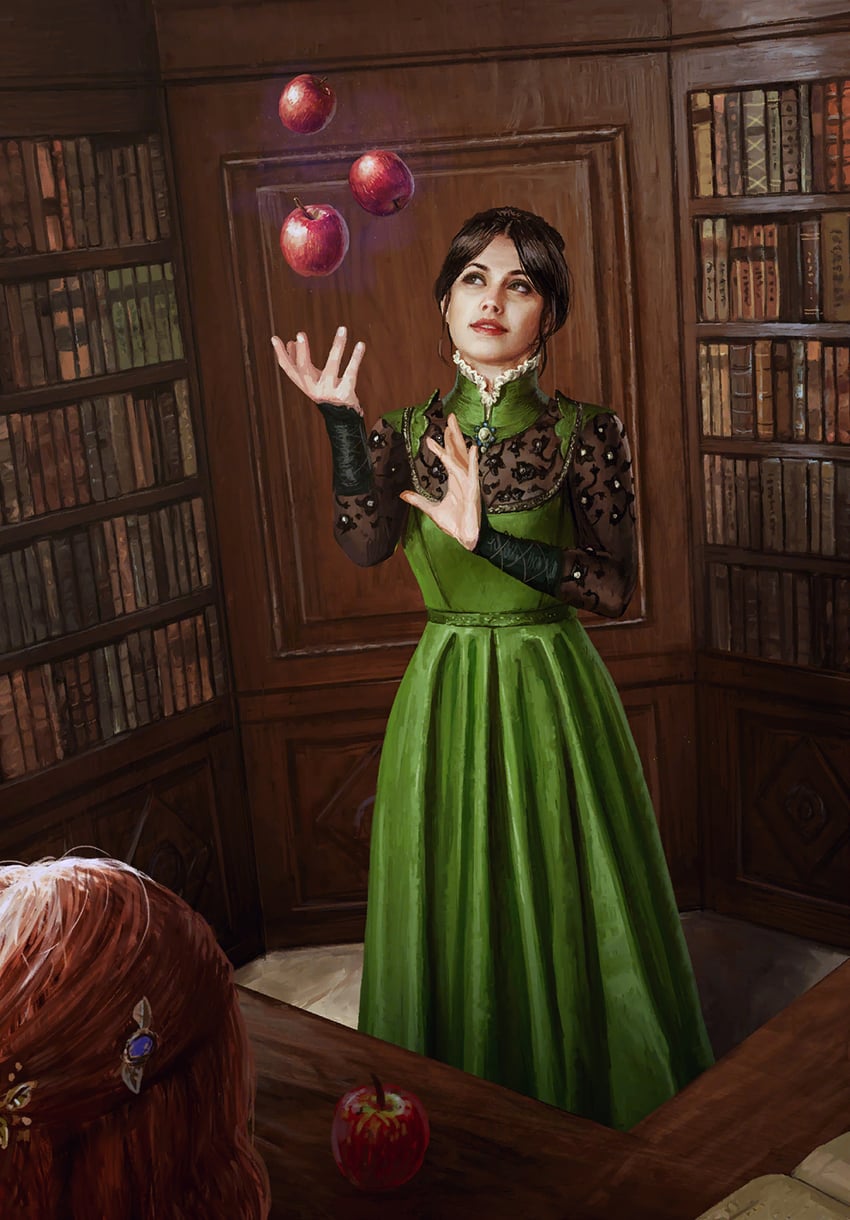 leticia charbonneau (the witcher and 1 more) drawn by astor_alexander