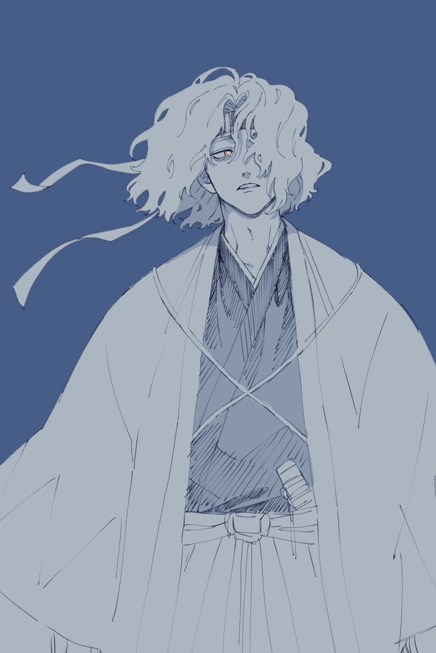 saitou hajime (fate and 1 more) drawn by not_anpn