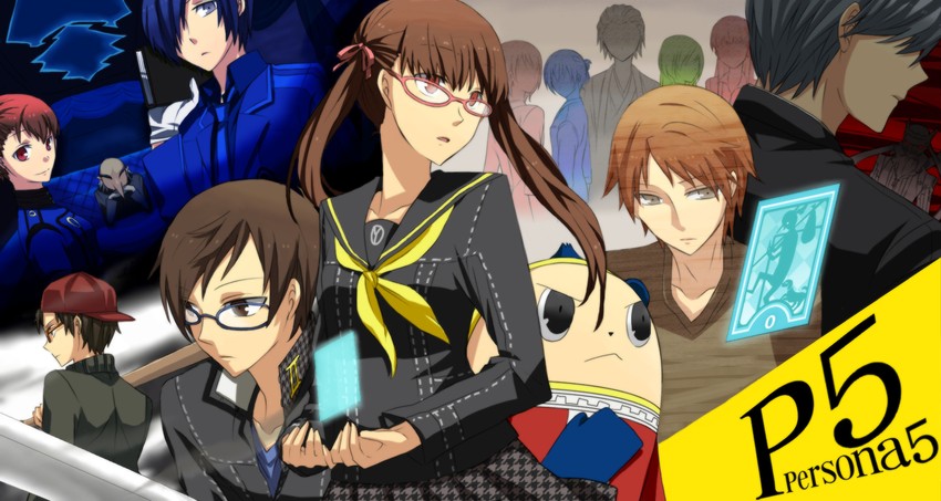 narukami yu, yuuki makoto, satonaka chie, kujikawa rise, shiomi kotone, and 9 more (persona and 3 more) drawn by takayan