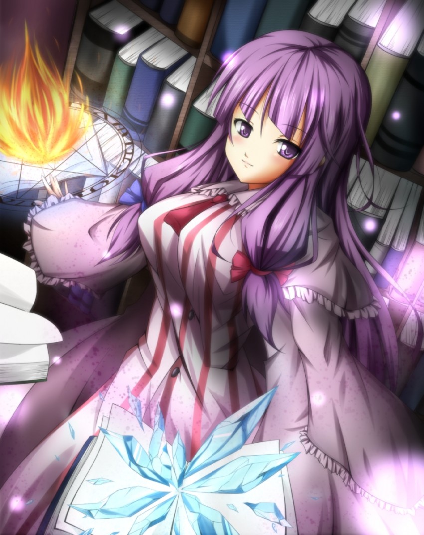 patchouli knowledge (touhou) drawn by kuragari