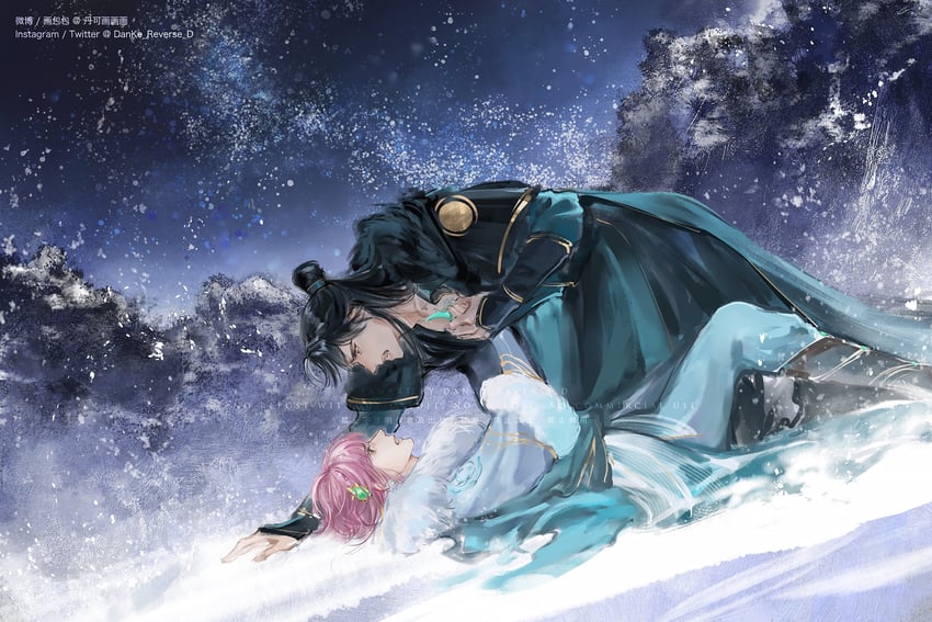 kong hongjun and li jinglong (tianbao fuyao lu) drawn by danke_reverse_d