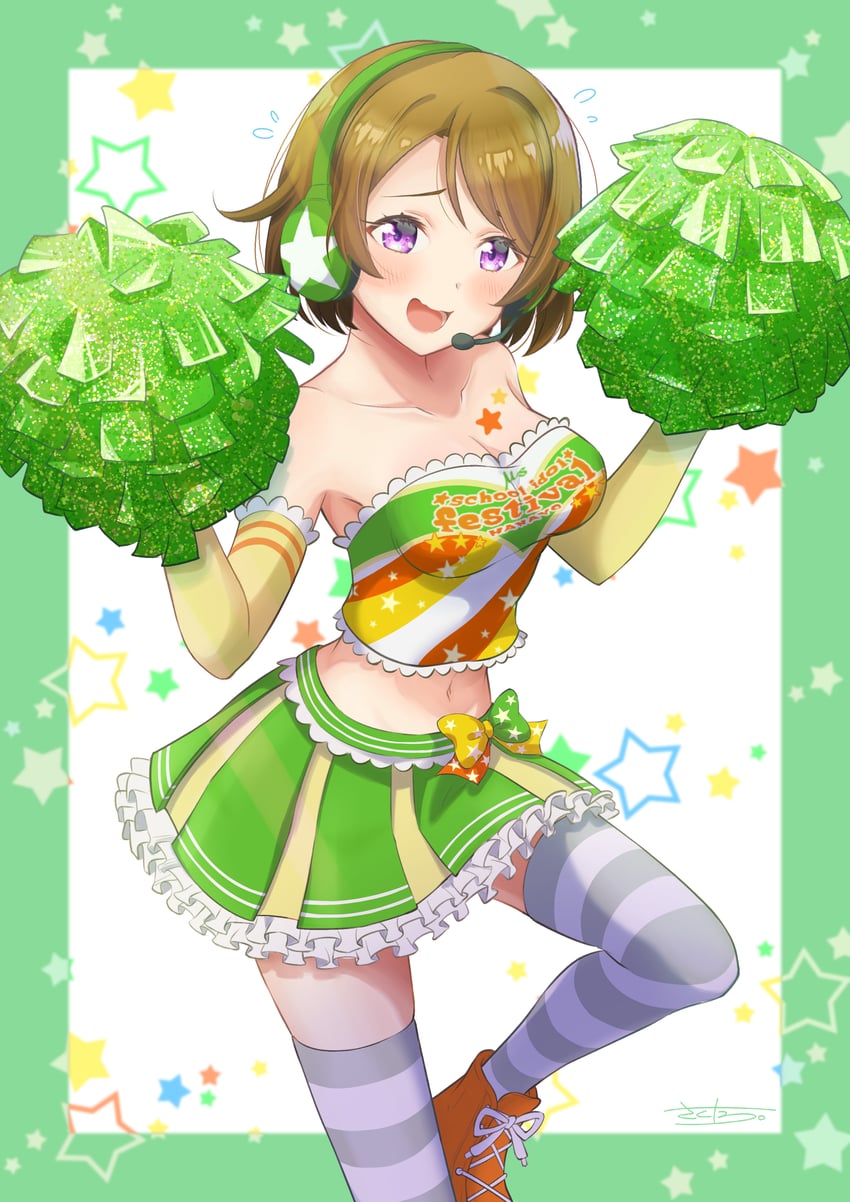 koizumi hanayo (love live! and 2 more) drawn by sakutatsu