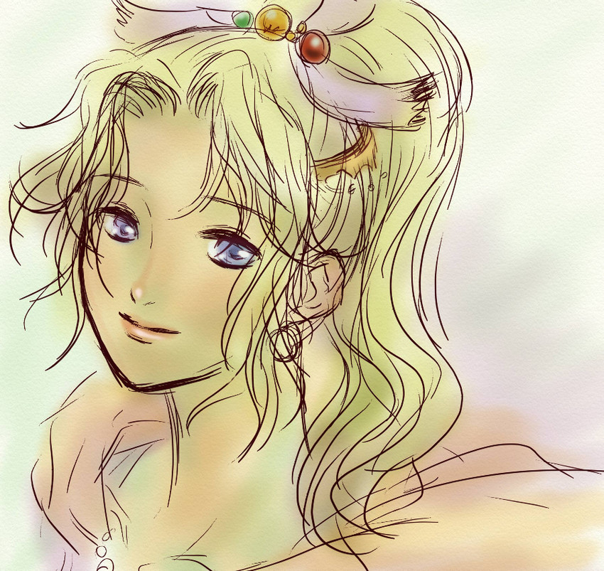 terra branford (final fantasy and 1 more) drawn by syury