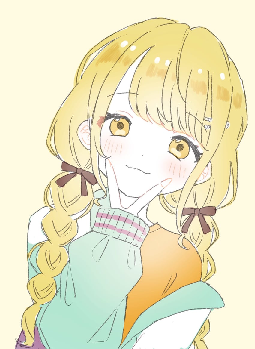 fujita kotone (idolmaster and 1 more) drawn by plum0o0