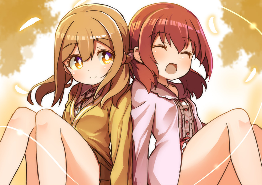 kunikida hanamaru and kurosawa ruby (love live! and 1 more) drawn by shipii_(jigglypuff)