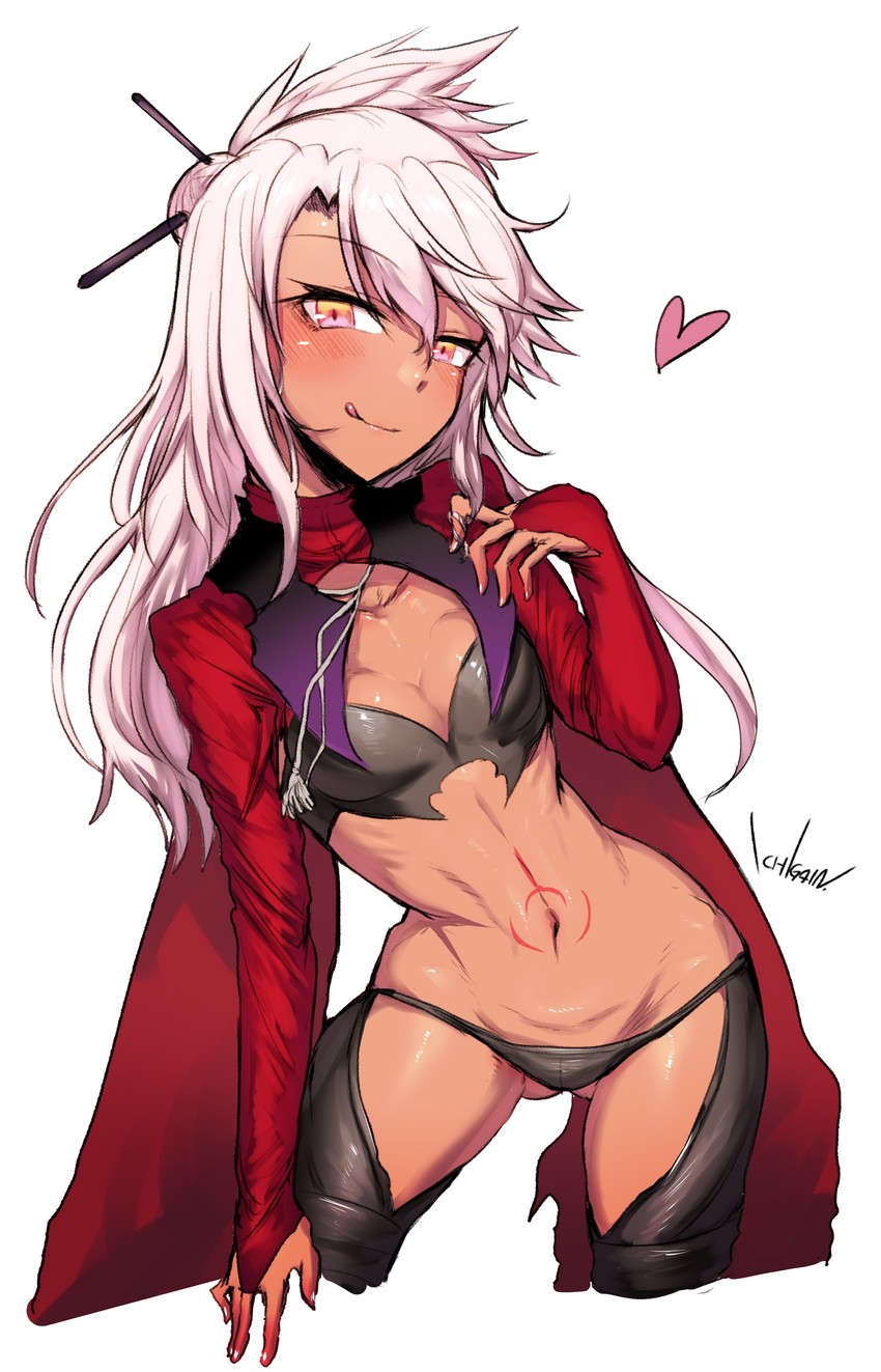 chloe von einzbern (fate and 1 more) drawn by ichigain
