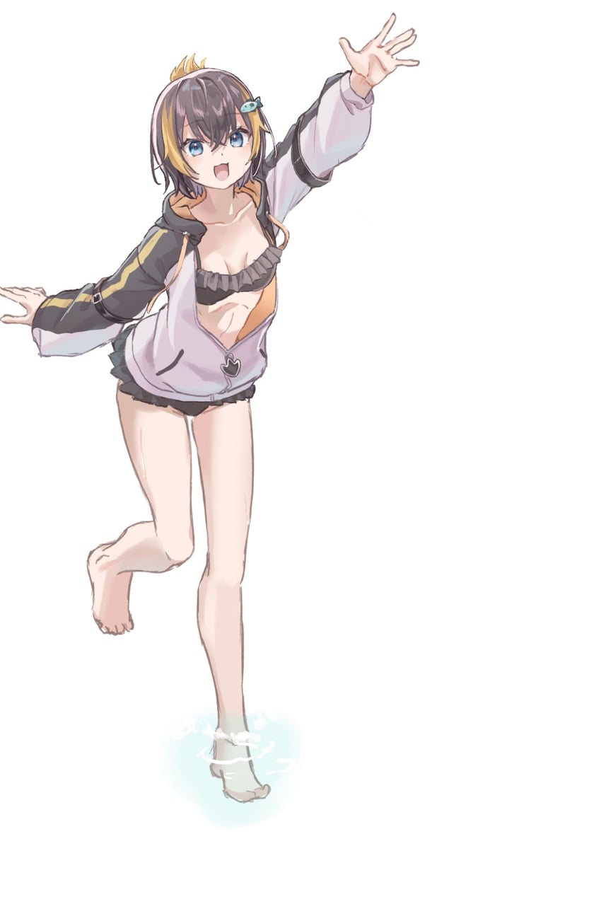 petra gurin (nijisanji and 1 more) drawn by penta_(pepepen_28)