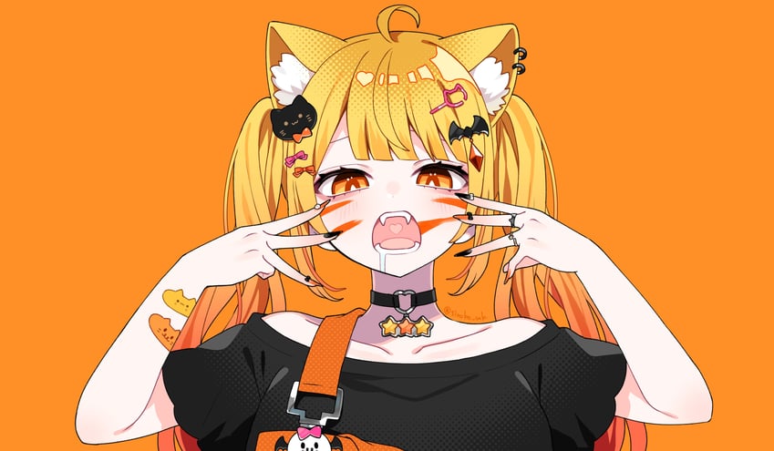 yozora mel (hololive and 1 more) drawn by shiroko