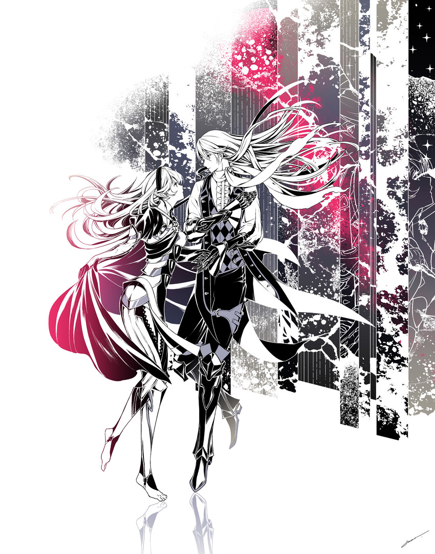 female corrin and jakob (fire emblem and 1 more) drawn by amao_miyuki