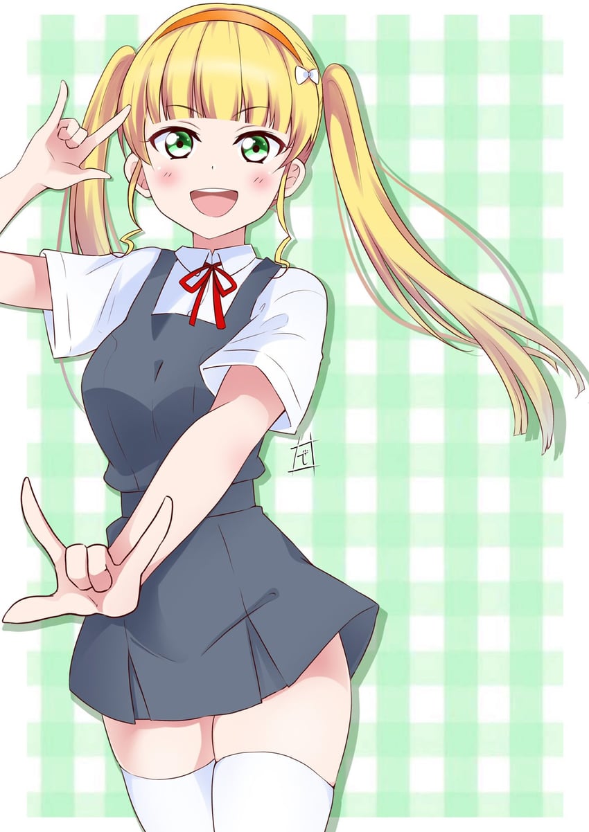 heanna sumire (love live! and 1 more) drawn by zero-theme
