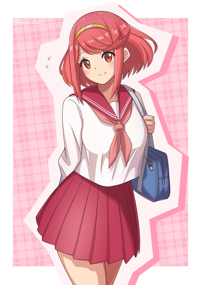 pyra (xenoblade chronicles and 1 more) drawn by ryochan96154